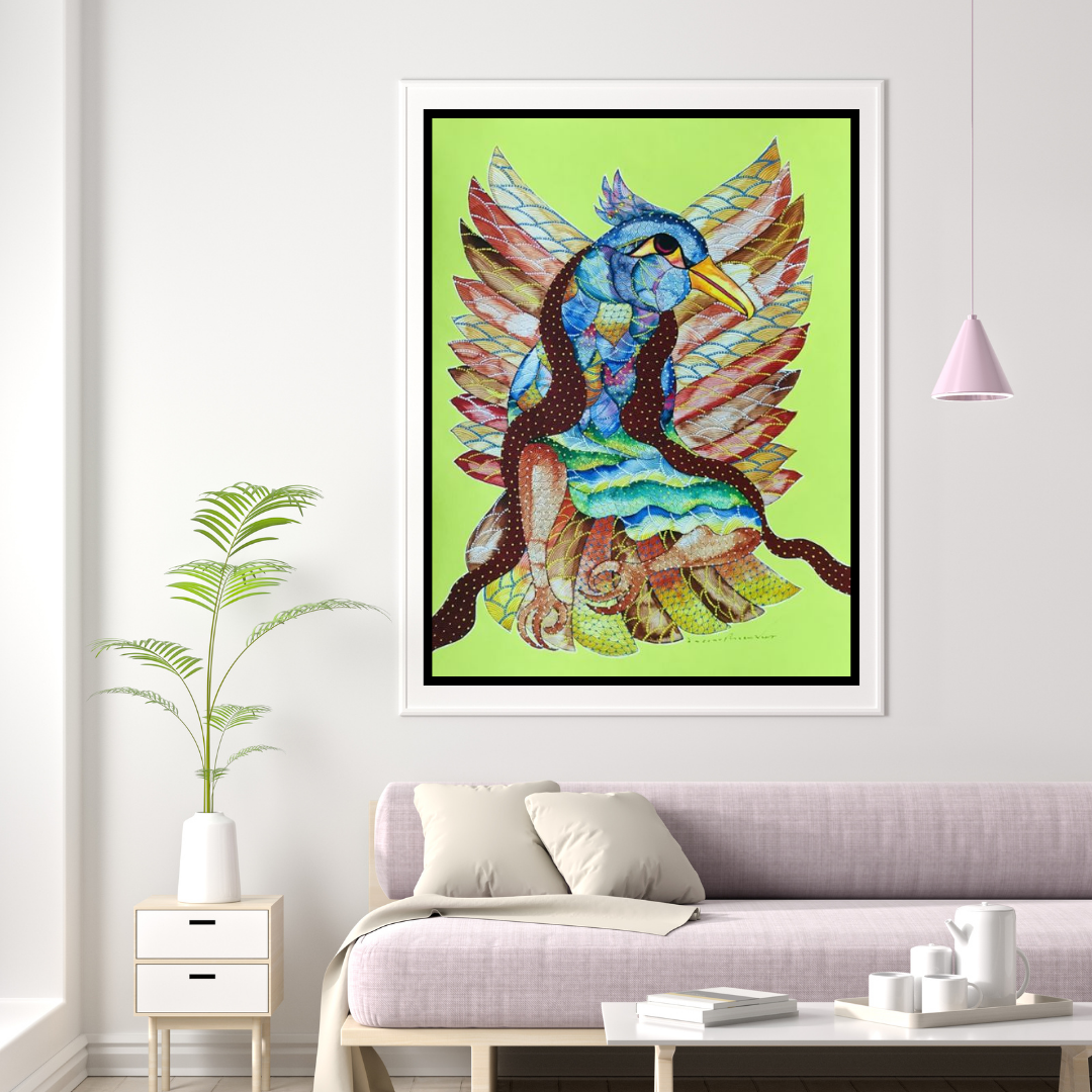 Garuda | Gond Painting