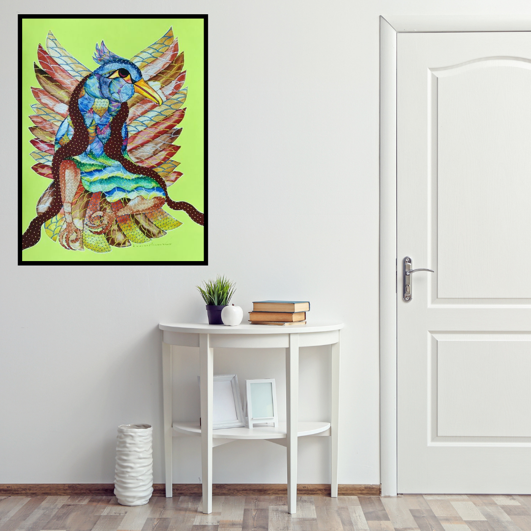 Garuda | Gond Painting