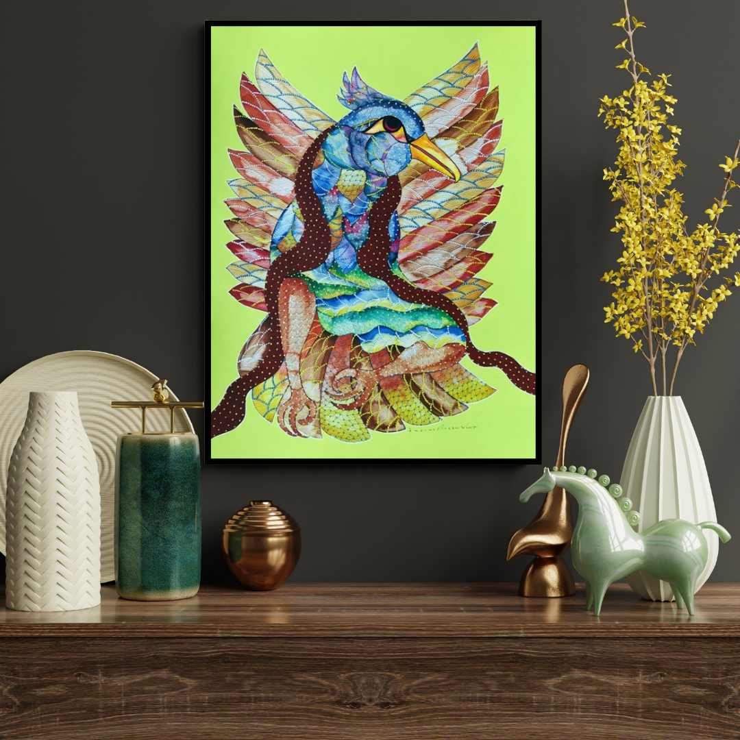 Garuda | Gond Painting