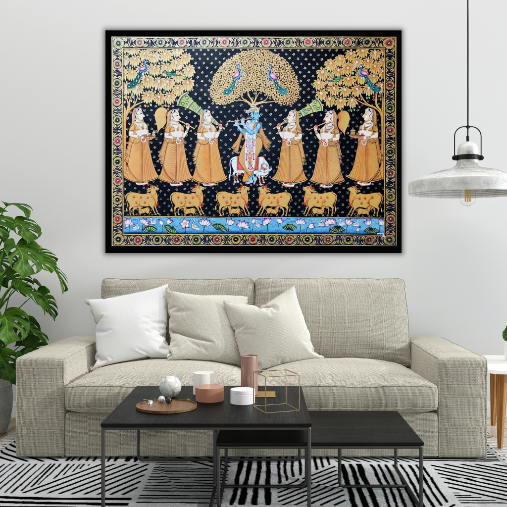 Dakni Style Krishna Pichwai