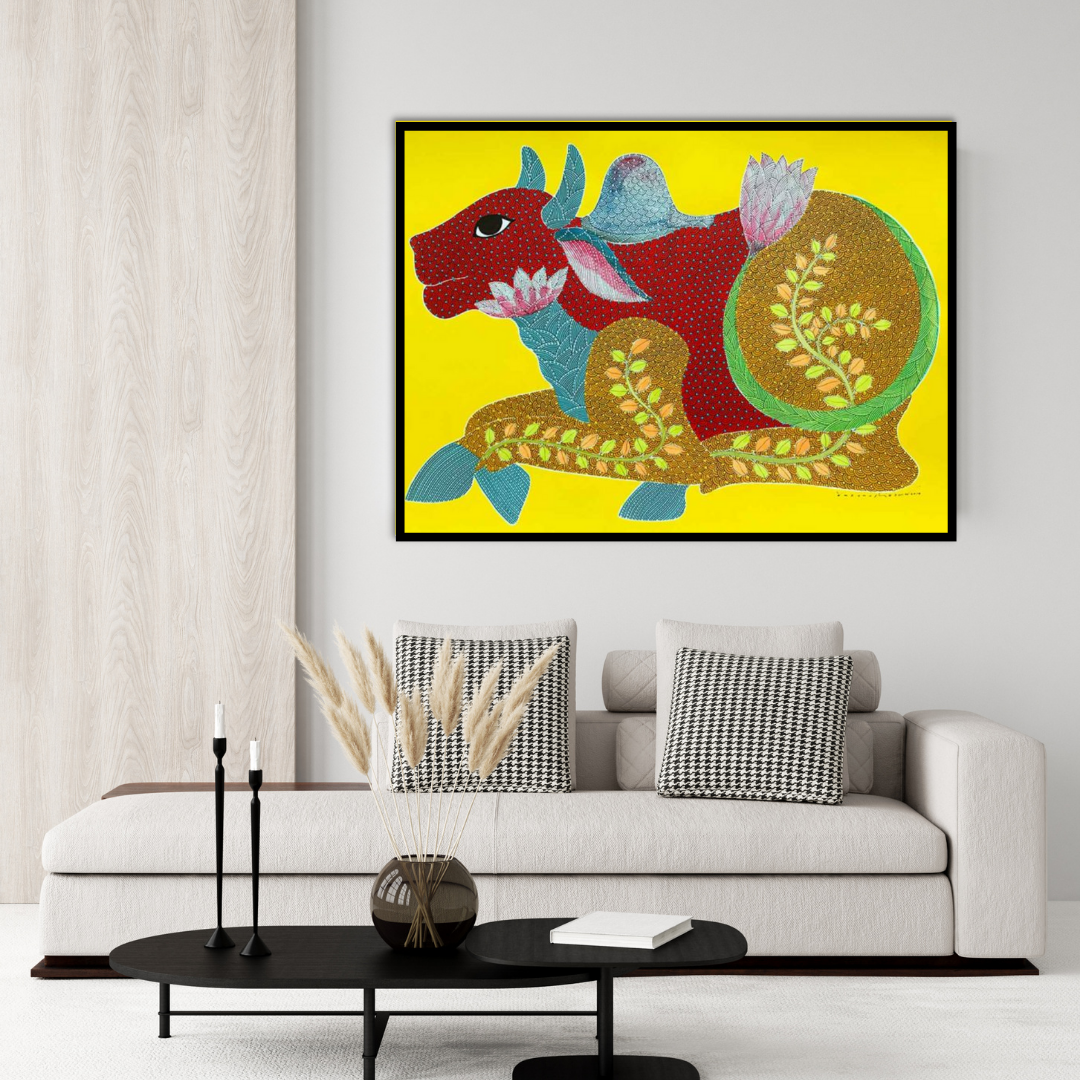 Nandi | Gond Painting