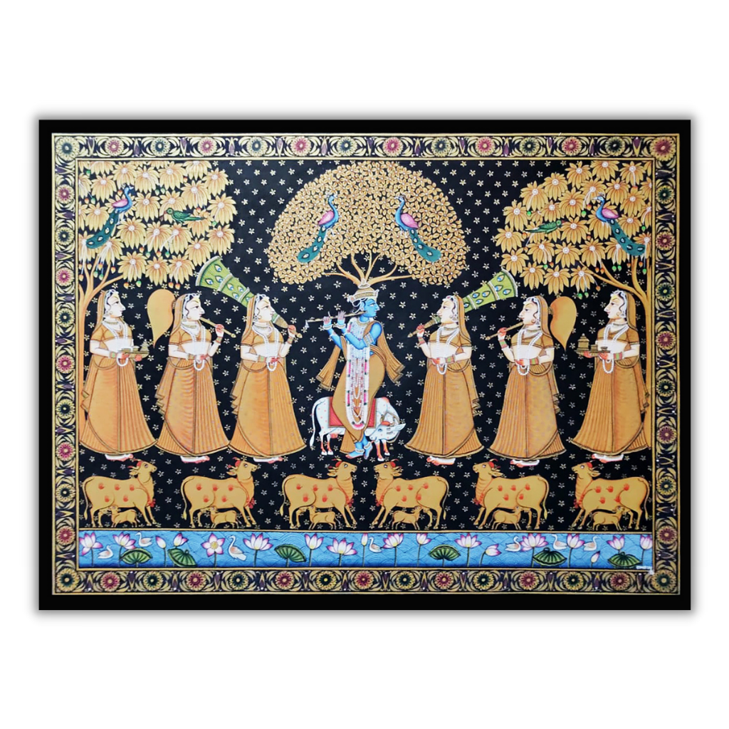 Dakni Style Krishna Pichwai