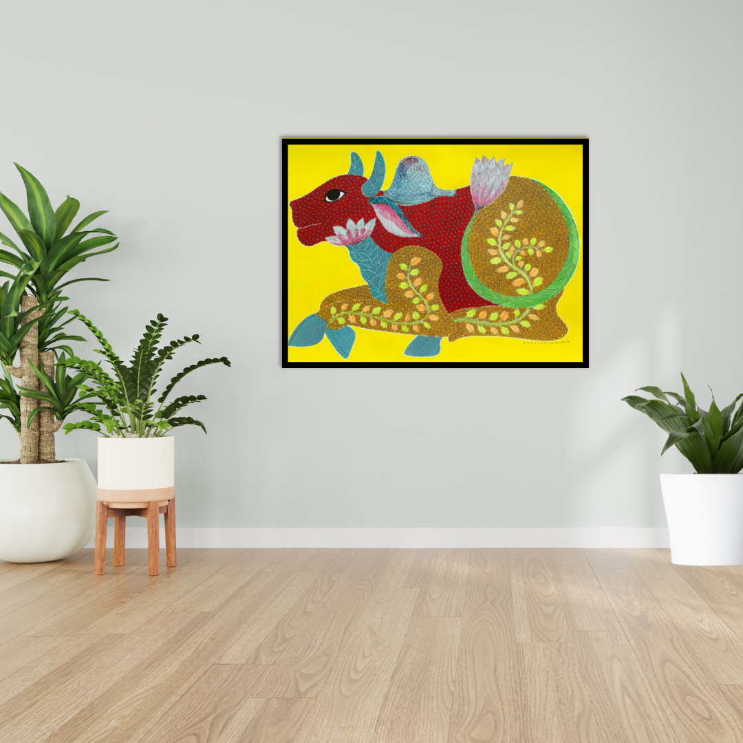 Nandi | Gond Painting