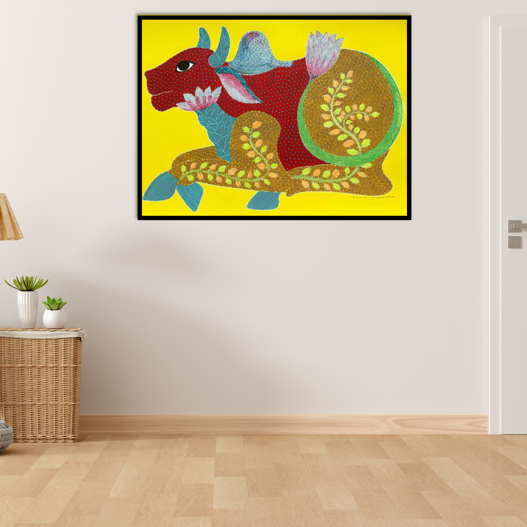 Nandi | Gond Painting