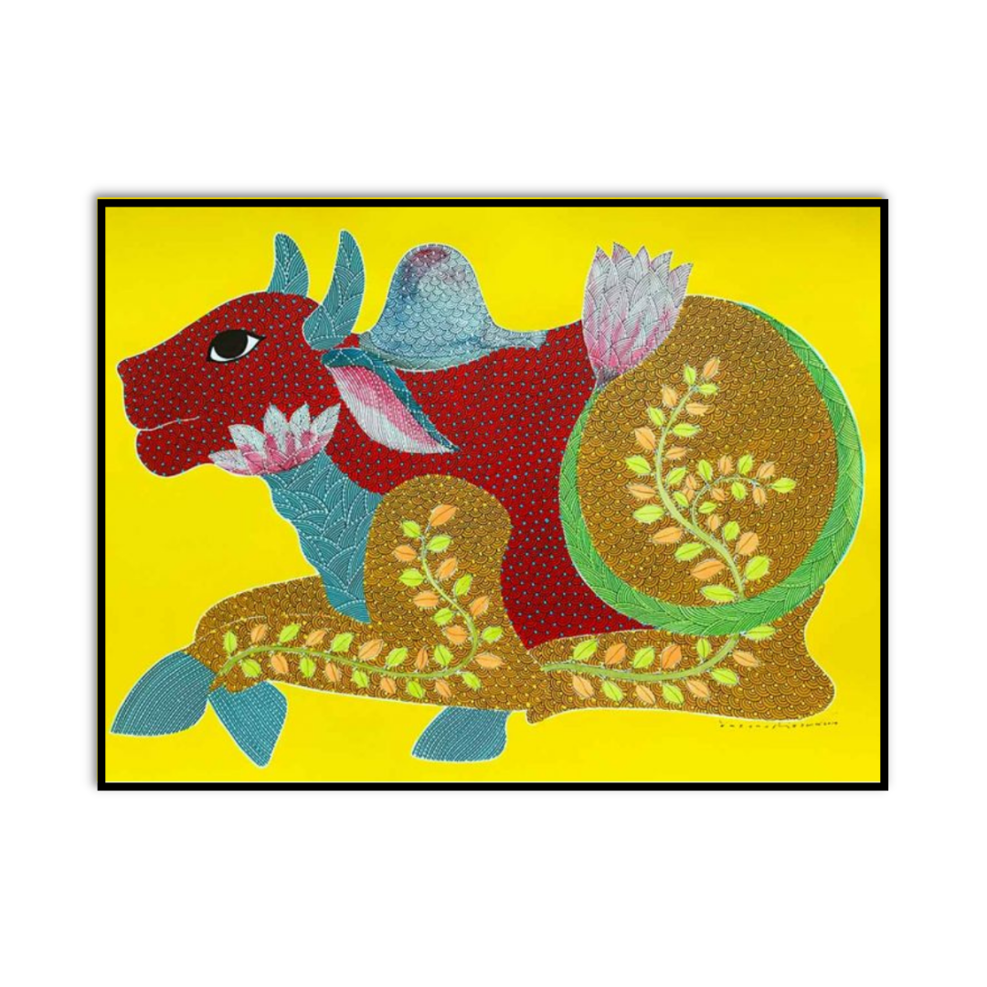 Nandi | Gond Painting