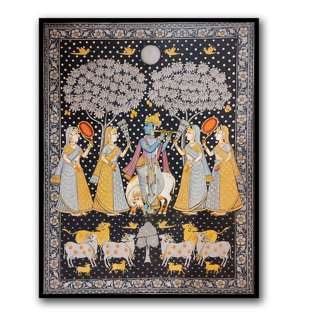 Dakni style Krishan Pichwai