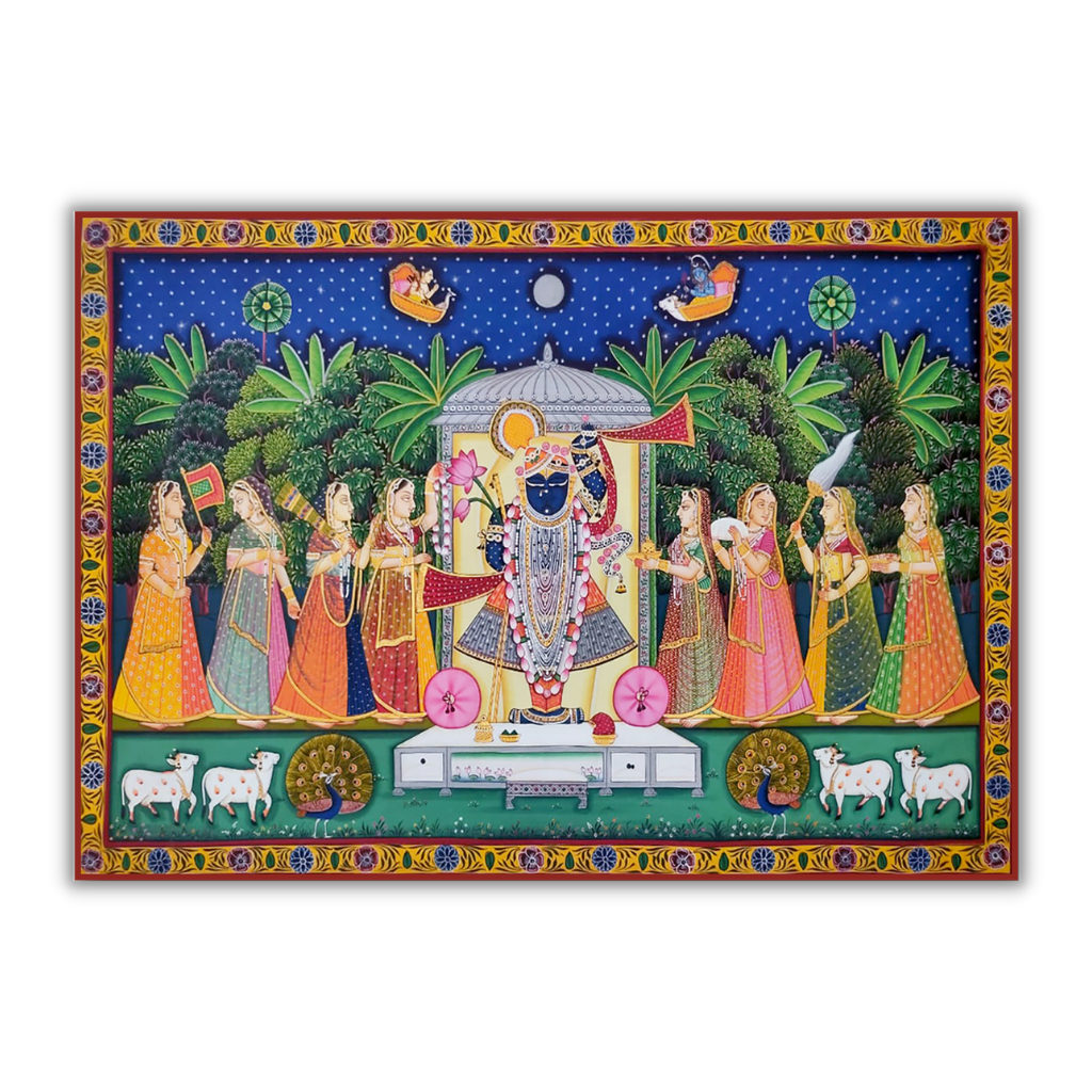 Sharad Purnima Shrinath ji Pichwai