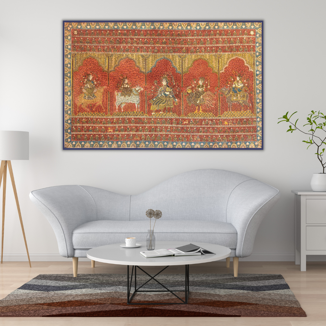 Goddess Jogni | Mata Ni Pachedi Painting