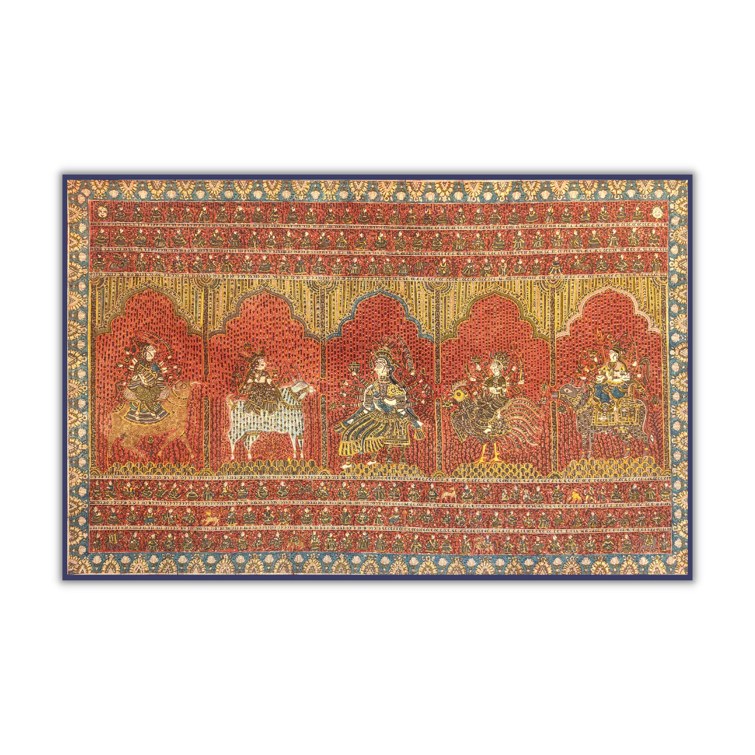 Goddess Jogni | Mata Ni Pachedi Painting