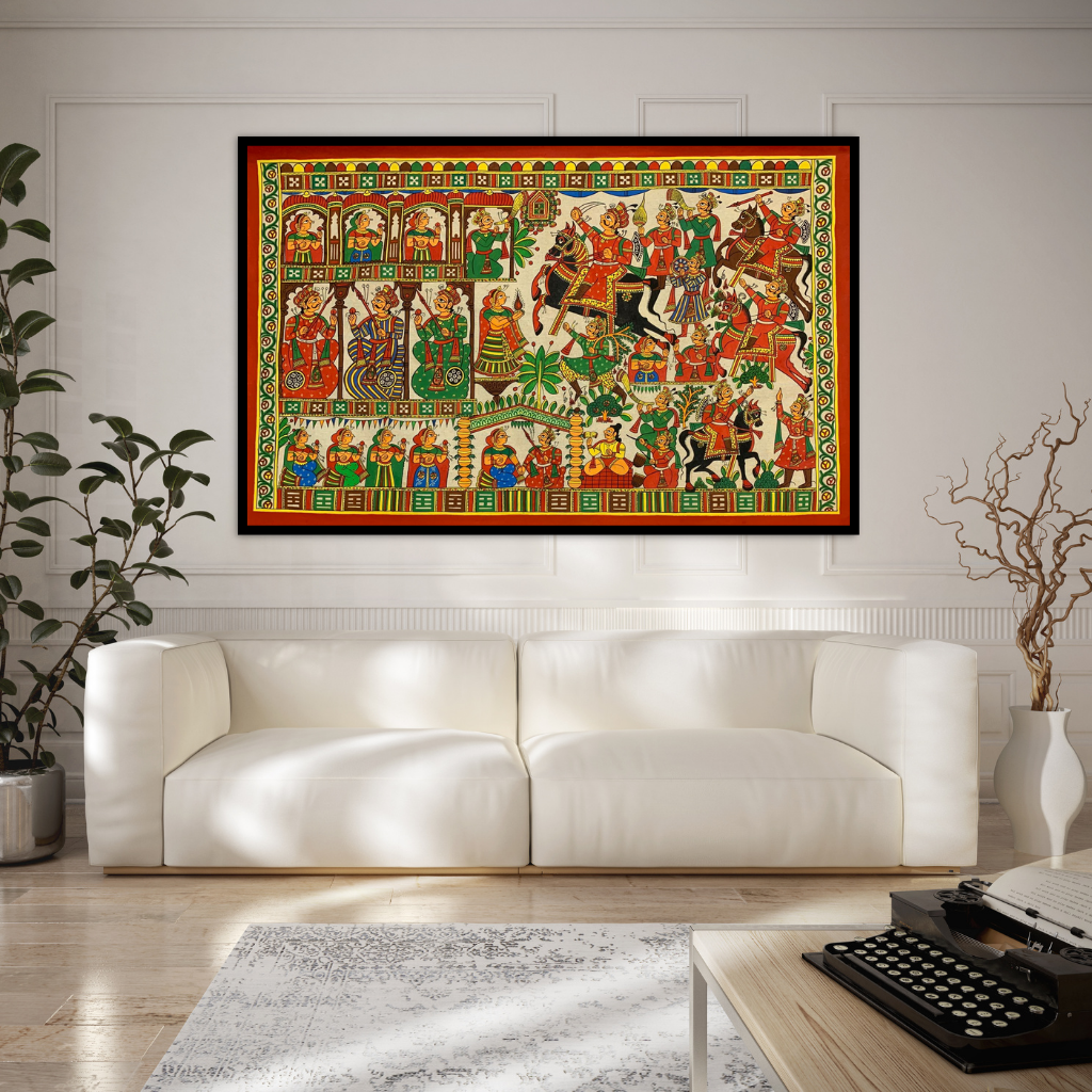 Pabuji Story | Phad painting