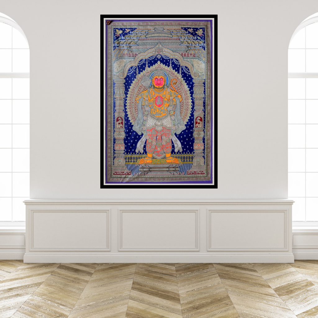 Hanuman with Ramayana Story