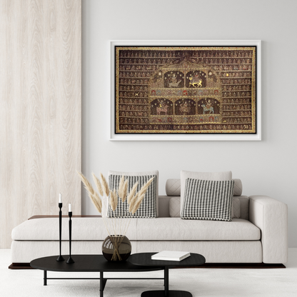 Goddess Durga | Mata Ni Pachedi Painting